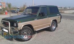 پاترول دو در سبز و کرم 