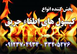 فروش و شارژ کپسول اتشنشانی  - تهران