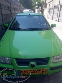 تاکسی سمند سبز گردشی دوگانه سوز 