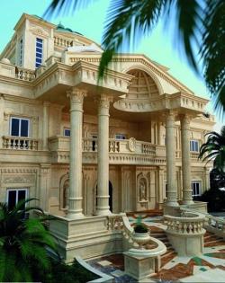 نمای رومی سنگ  - تهران