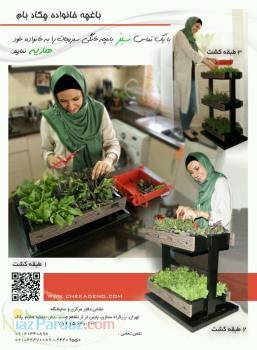 باغچه خانگی چکاد بام
