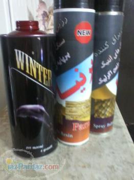 اولین اسپری رزین براق کننده ی سنگ انتیک