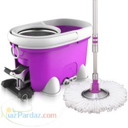 تی چرخشی 5 کاره Walkable spin mop