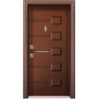 انواع دربهای چوبی ساختمان درب hdf ترک لنگه ای 46 000 تومان  - تهران