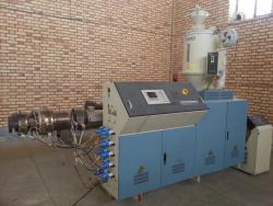 خط تولید لوله سفید و پلی اتیلن  - تهران