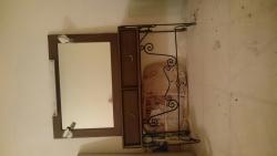 میز گریم با اینه از چوب راش  - تهران