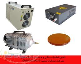 قطعات لوازم یدکی و خدمات دستگاه حکاکی و برش لیزری فلزات و غیر فلزات