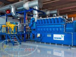 ژنراتور گازسوز دیزل ژنراتور نیروگاه برق مقیاس کوچک