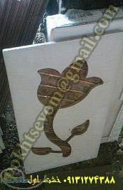 برش و حکاکی روی کاشی سرامیک آجر و خشت با دستگاههای کامپیوتریcnc