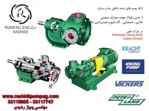 مهندسی پمپاژ رشیدی ارائه دهنده انواع پمپ های دندهای  - تهران