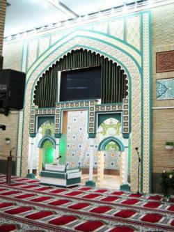 محراب طرح اجر۳ سانتی چوبیmdf  محراب خانگی  - تهران