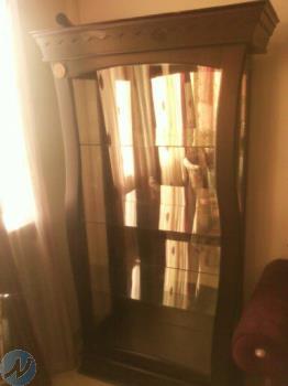 بوفه ویترینی دو درب از بغل 