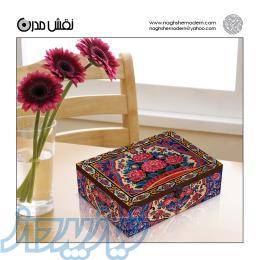 گروه چاپ و تبلیغات نقش مدرن، تولید کننده جعبه نفیس سنتی با طرح های کاشیکاری قدیمی