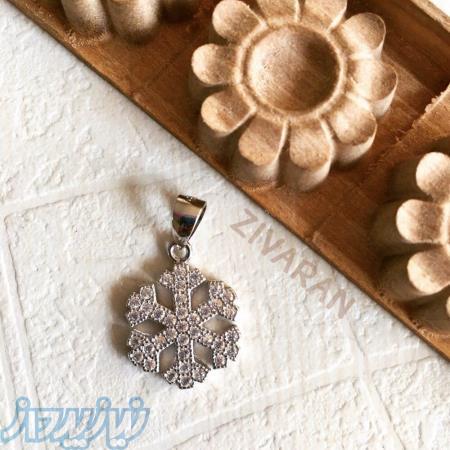 خرید گردنبند نقره شش پر