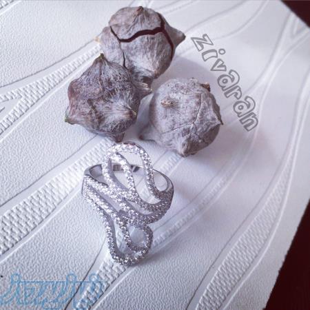 فروش انگشتر نقره دو پیچ