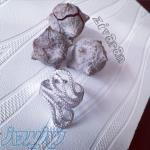 فروش انگشتر نقره دو پیچ