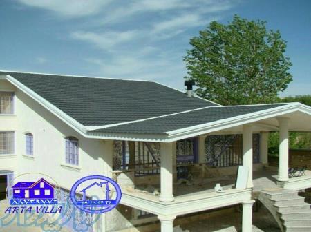 اجرای سقف اردواز، شیروانی، سقف شیبدار ویلایی، پرچین، ورق طرح سفال