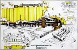 انجام اسکیس و راندو معماری و طراحی شهری  - تهران