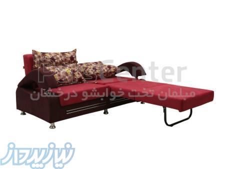 مبل تختخوابشو دونفرخواب و سه نفر نشیمن اورلاندو عرض 160