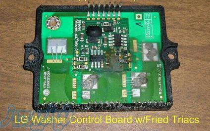 تعمیر انواع بردهای الکترونیکی لوازم خانگی لباسشویی، یخچال و