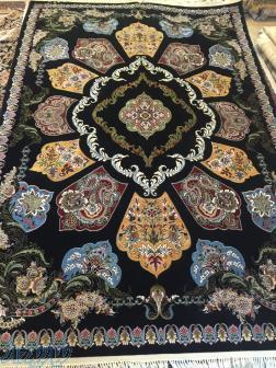 فرش ابریشم سه بعدی 