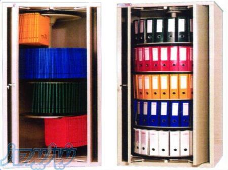 کمد بایگانی فلزی بشقابی