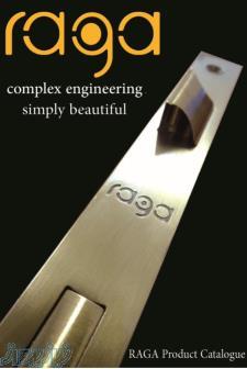 گروه صنعتي راگا توليد كننده قفل هاي درب ساختماني لوكس 