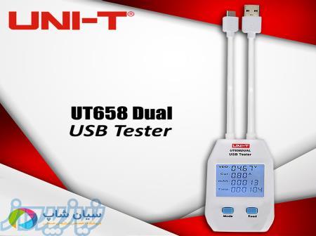 تستر USB تایپ C و A یونیتی UNI-T UT658DUAL