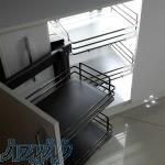 عرضه و فروش اکسسوری کابینت و تجهیزات کابینت در سطح های مختلف 