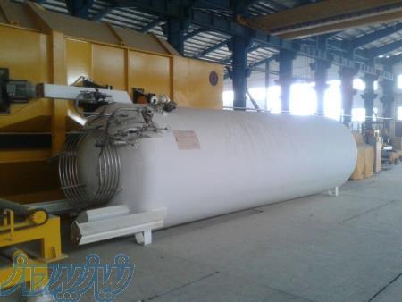 فروش یک دستگاه مخزن کرایوجنیک نگهداری آرگون و نیتروژن و اکسیژن مایع 