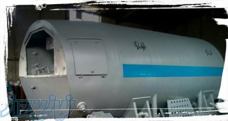 فروش یک دستگاه مخزن کرایوجنیک نگهداری آرگون و نیتروژن و اکسیژن مایع 