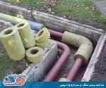 قیمت فروش  خرید پشم سنگ لوله ای - عایق حرارتی صوتی لوله  pipe slag wool