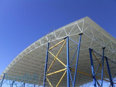 فروش و نصب ورق و ساندویچ پنل و کانکس و سوله و سازه های فضایی شرکت آریانافلزگستران