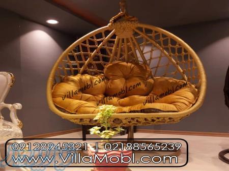 تاب و صندلی ریلکسی دونفره کنفی