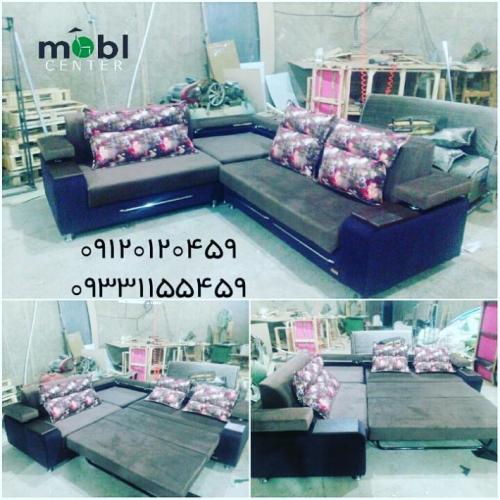 ست تختخوابشو زیبا سنترمبل با قابلیت تغییر رنگ  - تهران