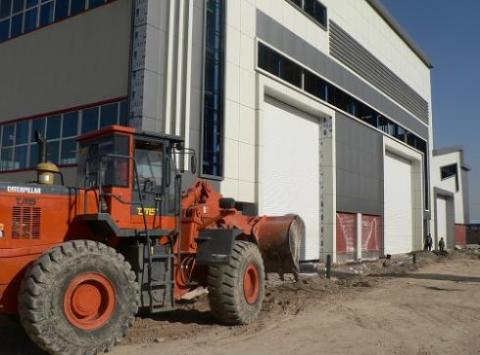 کرکره درب اتوماتیک صنعتی مخصوص کارخانه سردخانه abtindoor  - تهران