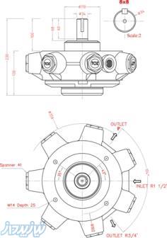 پمپ پیستونی توز ایران ۲۱ لیتر پدیده هیدرولیک پنوماتیک