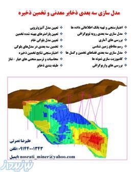 مدل سازی سه بعدی ذخایر معدنی و تخمین ذخیره
