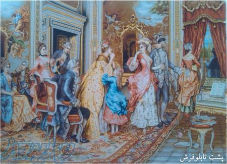 فروش تابلو فرش دست بافت بزم 