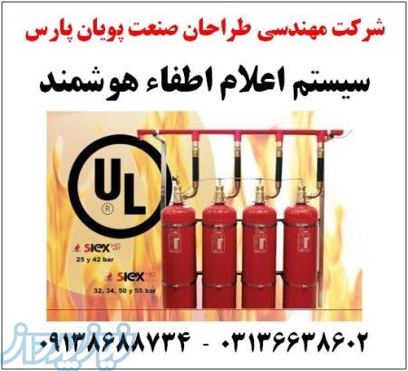 سیستم اطفاء حریق هوشمند در اصفهان 