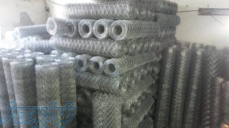 فنس گابیون سیم خاردار پایه فنس