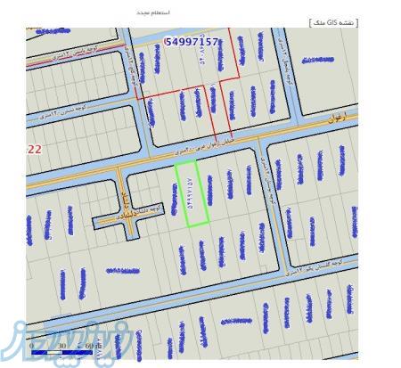 1240متــر زمیـن،شهرک غـرب