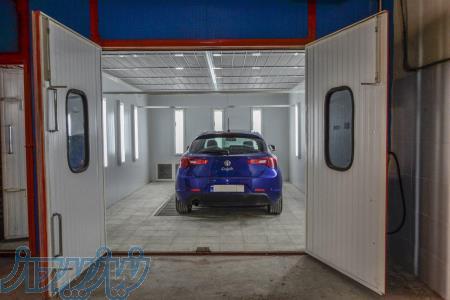 صافکاری نقاشی مجهز به اتاق رنگ 