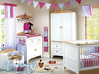 مدل چیدمان سیسمونی نوزاد پسر 