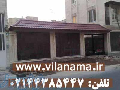 طراحی و اجرای سردرب ویلا و ساختمانها، پیشانی ساختمان 