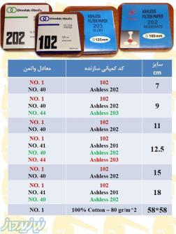 کاغذصافی آزمایشگاهی،کاغذ واتمن ،کاغذ58 58،کاغذصافی12 5سانت،کاغذصافی فیلتراک،کاغذpH 