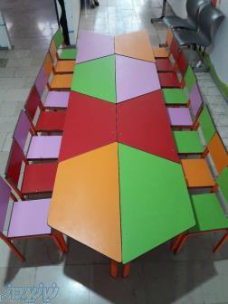میز و صندلی برای پیش دبستانی و مهد کودک ها 