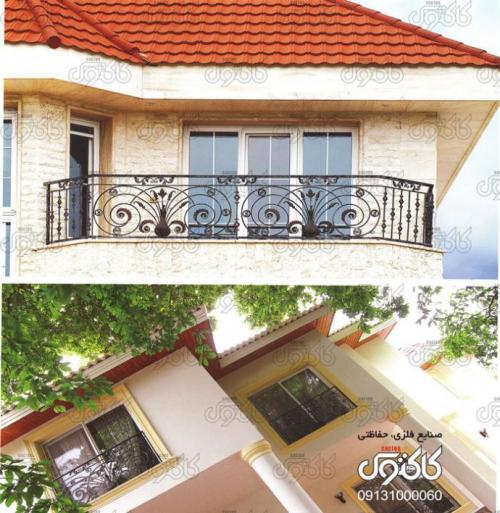 نرده بالکن فرفورژه و استیل  - تهران