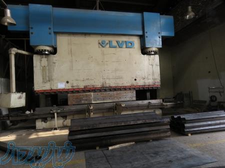 برش و خمکاری انواع ورق تا ضخامت 25 میلی متر به طول 6 متر حنیف رام 