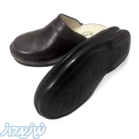 نعلین طبی رویه چرم